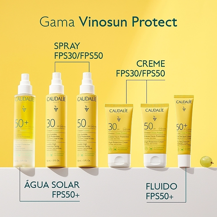 Caudalie Сонцезахисний спрей для обличчя та тіла Vinosun Protect Spray Invisible SPF30 - фото N7