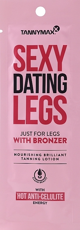 Tannymaxx Крем для загара ног с кофеином, тиразином и бронзантами Sexy Dating Legs Brilliant Bronzer (пробник) - фото N1