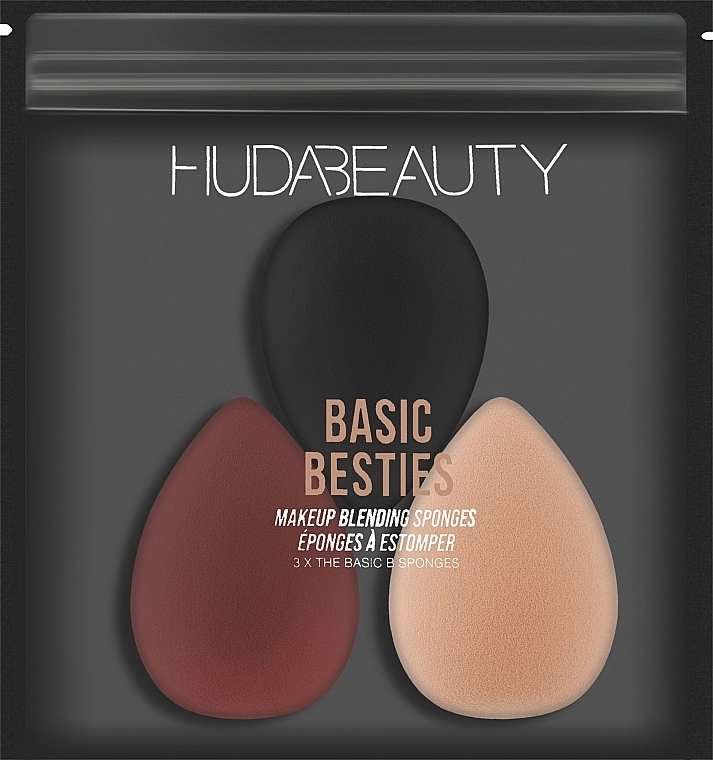 Huda Beauty Спонж для макияжа Basic Besties Sponge Bundle - фото N1