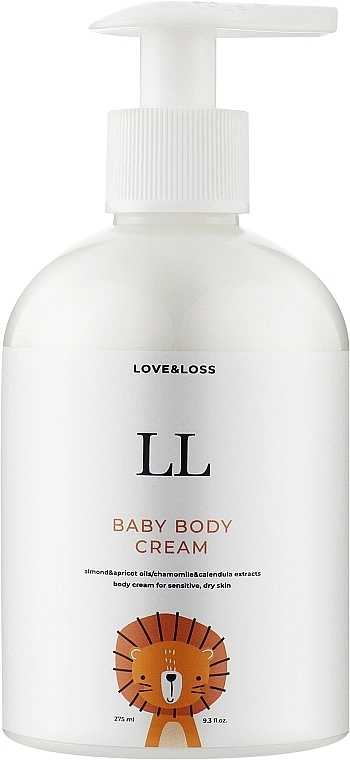 Love&Loss Дитячий крем для тіла Baby Body Cream - фото N1