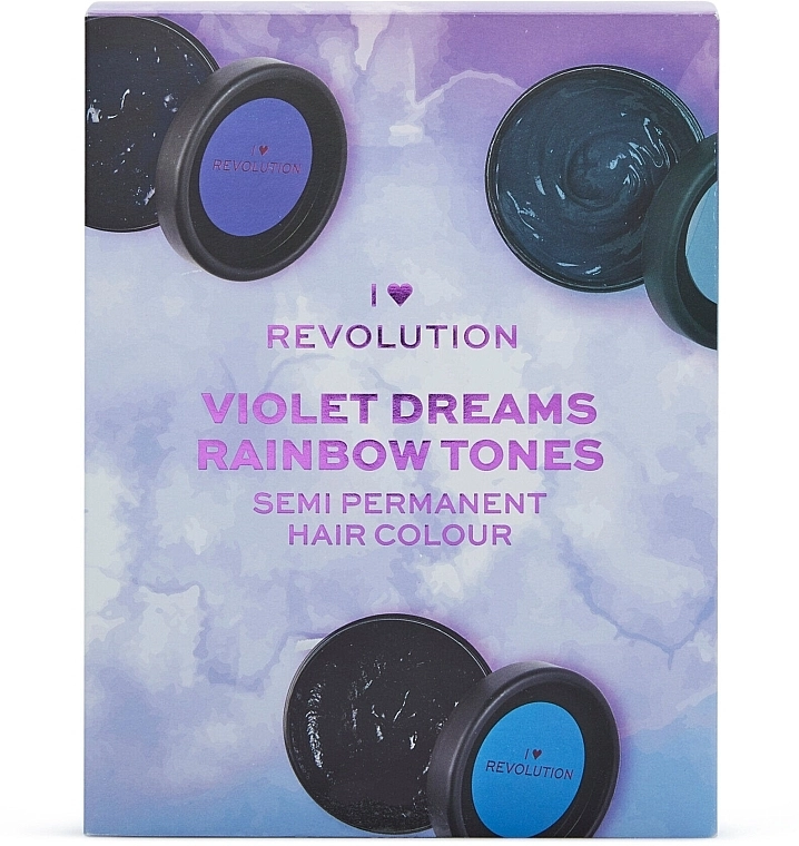 I Heart Revolution Набор Violet Dreams Rainbow Drops (h/tones/3x120ml) - фото N2