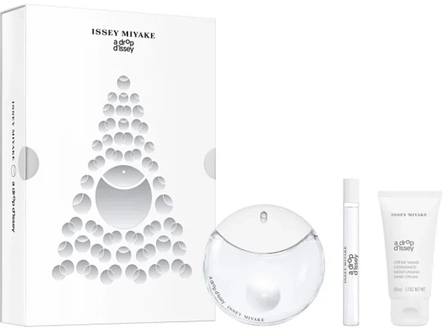 Issey Miyake A Drop D'Issey Набір (edp/90ml + edp/10ml + h/cr/50ml) - фото N1