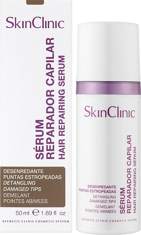 SkinClinic Сыворотка для восстановления волос Repairing Hair Serum - фото N2