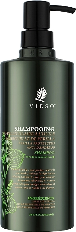 Vieso Шампунь от перхоти с периллой многолетней Perilla Anti-Dandruff Shampoo - фото N1