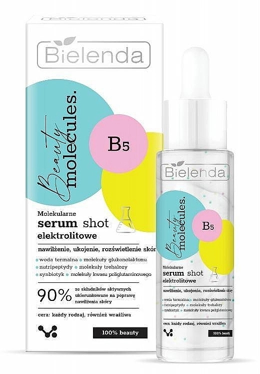 Bielenda Молекулярна електролітна сироватка для обличчя Beauty Molecules Serum Shot - фото N1