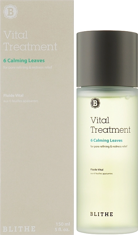 Blithe Успокаивающая эссенция для чувствительной кожи Vital Treatment 6 Calming Leaves - фото N2
