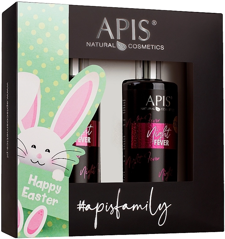 APIS Professional Набір Happy Easter Night Fever (h/cr/300ml + b/balm/300ml) - фото N1