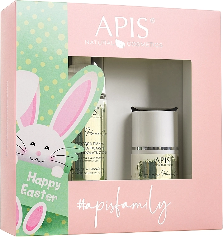 APIS Professional Набор Cannabis Home Care Happy Ester Set (f/cr/50ml + f/foam/150ml) - фото N1