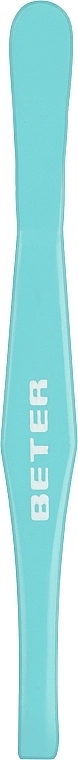 Beter Пинцет для удаления волос цветной, с прямыми кончиками, бирюзовый Beauty Care - фото N1