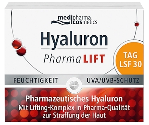 Pharma Hyaluron (Hyaluron) Солнцезащитный лифтинговый крем SPF 30 Pharma Hyaluron - фото N2
