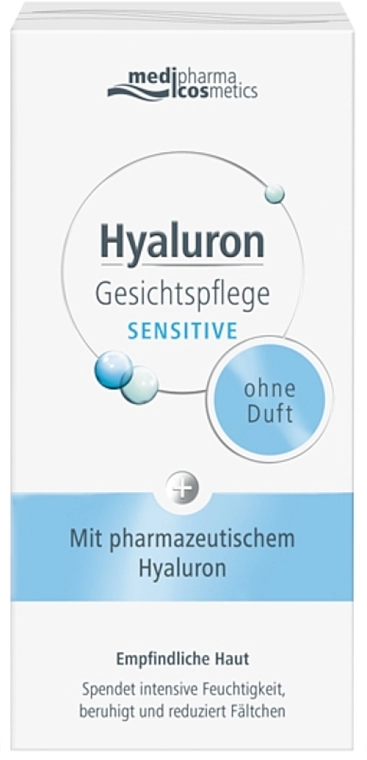 Pharma Hyaluron (Hyaluron) Увлажняющий крем для чувствительной, склонной к аллергии кожи Pharma Hyaluron Sensitive - фото N2