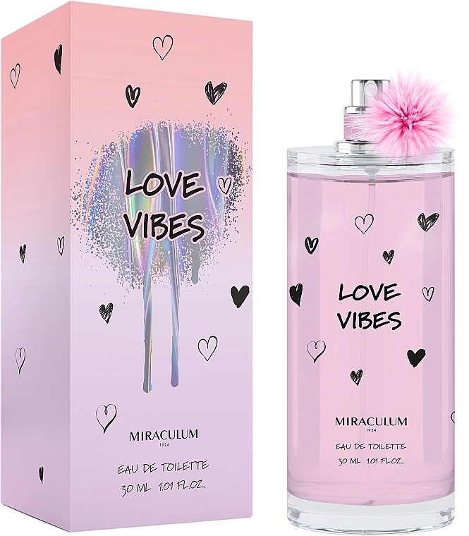 Miraculum Love Vibes Eau De Toilette Туалетная вода - фото N1