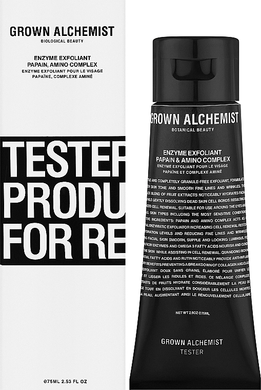 Grown Alchemist Энзимный эксфолиант для лица Enzyme Exfoliant Papain & Amino Complex (тестер) - фото N2