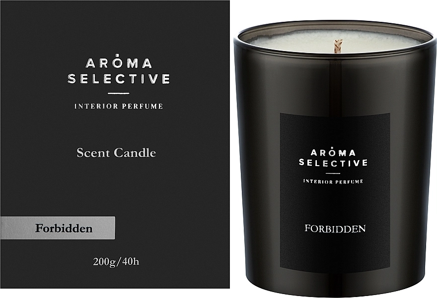 Aroma Selective Ароматична свічка "Forbidden" Scented Candle - фото N2