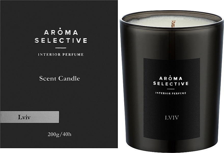 Aroma Selective Ароматична свічка "Lviv" Scented Candle - фото N2