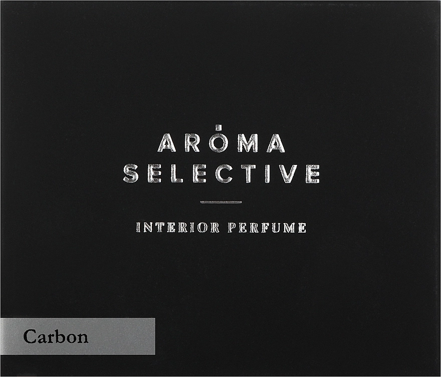 Aroma Selective Ароматическое саше в автомобиль "Carbon" Aromatic Sachets - фото N2