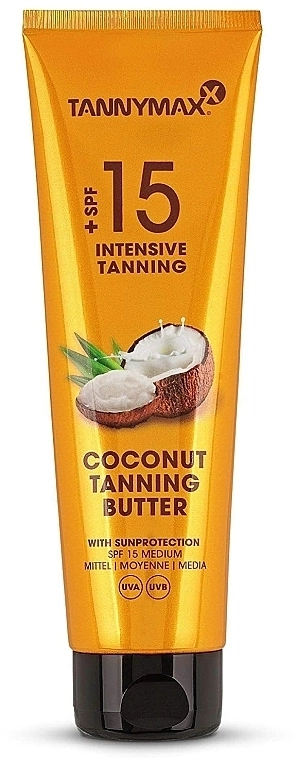 Tannymaxx Лосьйон для засмаги Coconut Butter SPF15 - фото N1