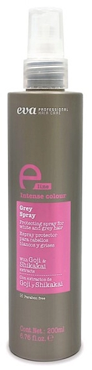 Eva Professional УЦЕНКА Увлажняющий и защитный спрей для светлых и седых волос E-line Grey Spray * - фото N1
