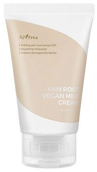 IsNtree Крем увлажняющий с корнем дикого ямса Yam Root Vegan Milk Cream - фото N1