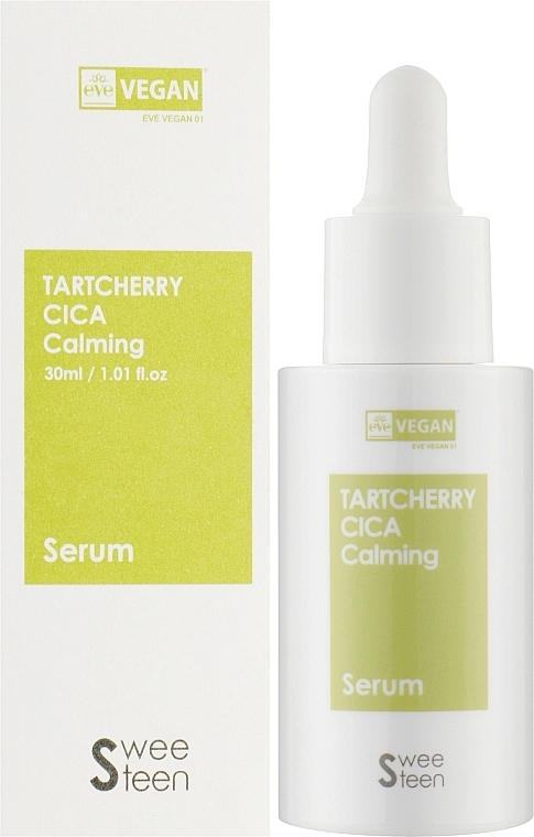 Sweeteen Сироватка для обличчя заспокійлива Tartcherry Cica Calming Serum * - фото N2