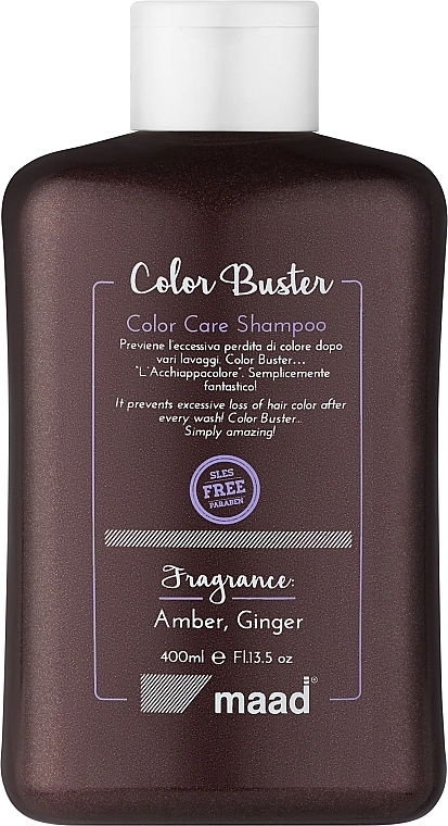 Maad Шампунь для фарбованого волосся Color Buster Color Care Shampoo - фото N1