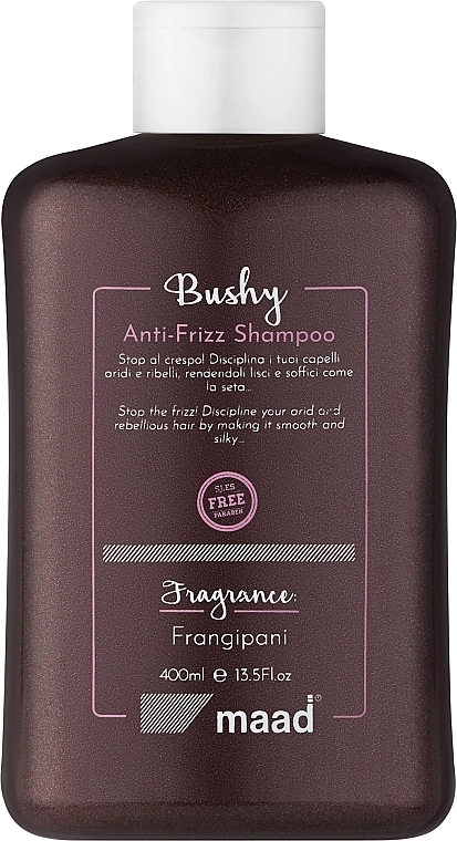 Maad Шампунь для розгладжування волосся Bushy Shampoo - фото N1