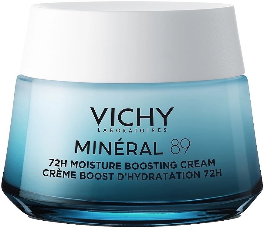 Vichy Легкий крем для всех типов кожи лица, увлажнение 72 часа Mineral 89 Light 72H Moisture Boosting Cream - фото N1