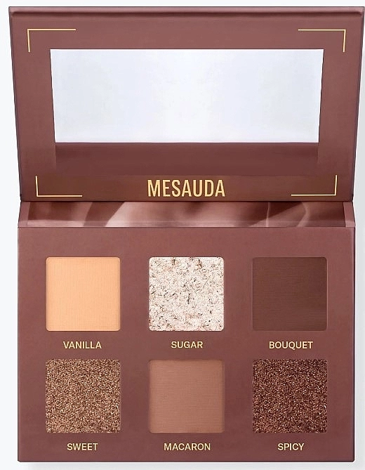 Mesauda Milano Bare Harmony Palette Eyeshadows Палітра тіней для повік - фото N1