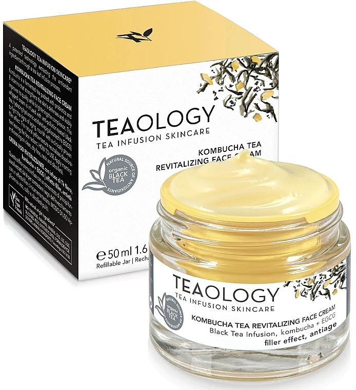 Teaology Восстанавливающий крем для лица Kombucha Tea Revitalizing Face Cream - фото N2
