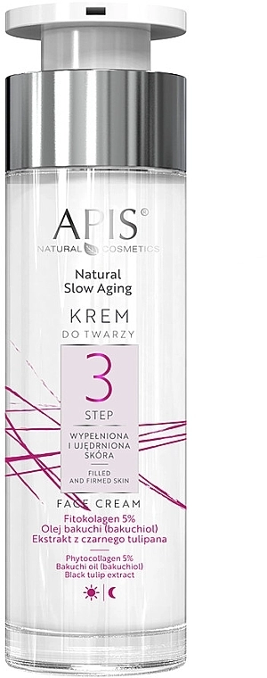 APIS Professional Живильний крем для обличчя Natural Slow Aging Step 3 Filled And Firmed Skin Face Cream - фото N1