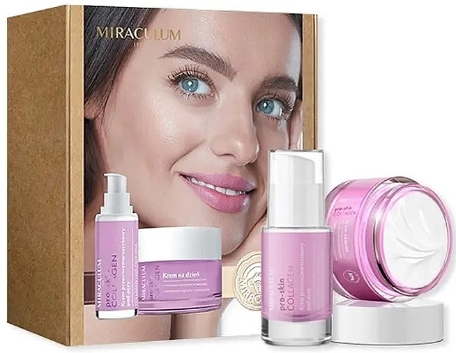 Miraculum Набор Collagen Pro-Skin Set (cr/50ml + eye/cr/15ml) - фото N2