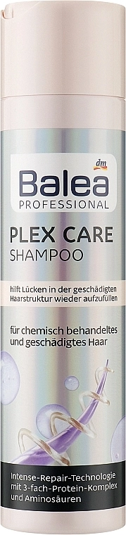 Balea Восстанавливающий шампунь для волос Professional Plex Care Shampoo - фото N1
