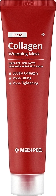 Маска-плівка з ліфтинг-ефектом з колагеном та лактобактеріями - Medi peel Red Lacto Collagen Wrapping Mask, 70 мл - фото N2