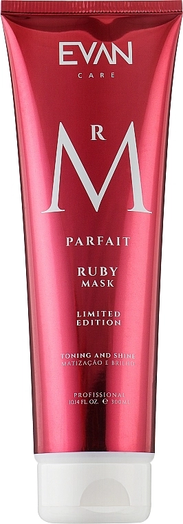 Evan Care Маска для блиску та оживлення кольору волосся Parfait Ruby Mask - фото N1