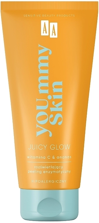 AA Ензимний скраб з вітаміном С та ананасом Cosmetics YOU.mmy Juicy Glow Enzyme Scrub With Vitamin C And Pineapple - фото N1