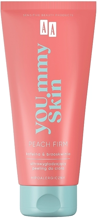 AA Пілінг для тіла з кофеїном і персиком Cosmetics YOU.mmy Peach Firm - фото N1