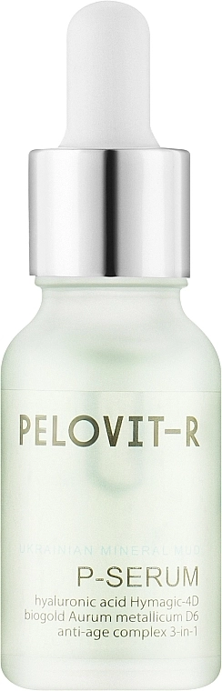 Pelovit-R Гиалуроновая сыворотка для лица с экстрактом лечебных грязей P-Serum Hyaluron - фото N1