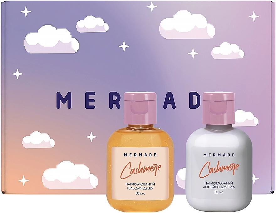 Mermade Cashmere Парфумований набір для догляду за тілом (sh/gel/50ml + b/lot/50ml) - фото N1