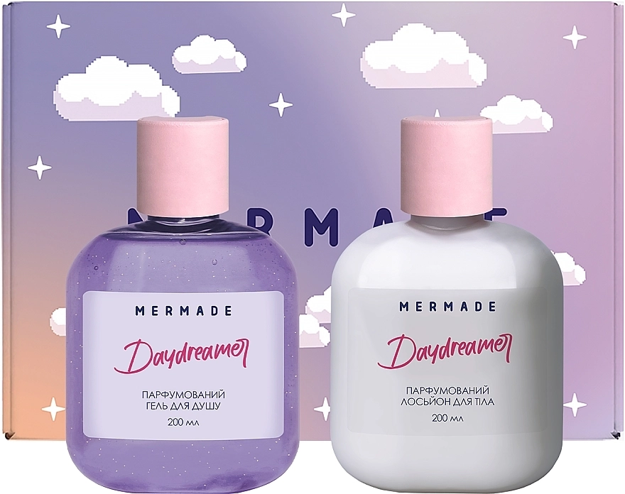 Mermade Daydreamer Парфюмированный набор по уходу за телом (shr/gel/200ml + b/lot/200ml) - фото N1