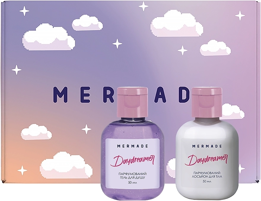 Mermade Daydreamer Парфумований набір для догляду за тілом (sh/gel/50ml + b/lot/50ml) - фото N1