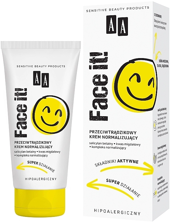 AA Крем від прищів Face It! Face Cream - фото N1