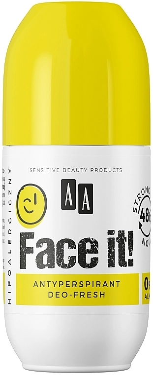 AA Дезодорант-антиперспірант Face It! Antyperspirant Deo-Fresh - фото N1