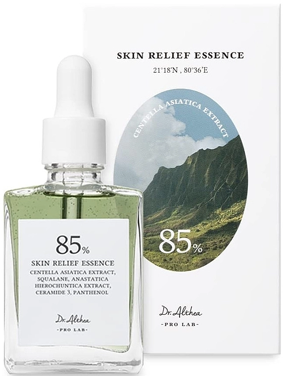 Dr. Althea Есенція для обличчя від куперозу з 85% центели Pro Lab 85% Skin Relief Essence - фото N2