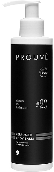 Prouve For Men №20 Perfumed Body Balm Парфюмированный бальзам для тела №20 для мужчин - фото N1