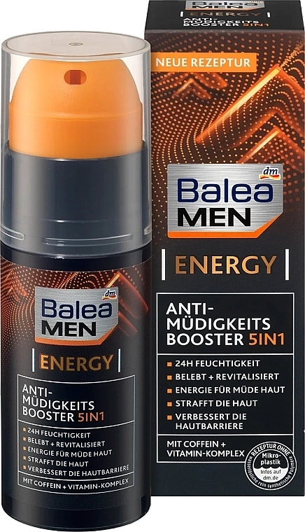 Balea Зволожувальний бустер для обличчя Men Energy - фото N1