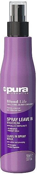 Pura Kosmetica Спрей-маска для волос Blond Life Spray Leave In - фото N1