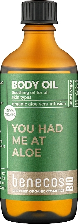 Benecos Олія для тіла "Алое вера" BIO You Had Me At Aloe Vera Infused Body Oil - фото N1