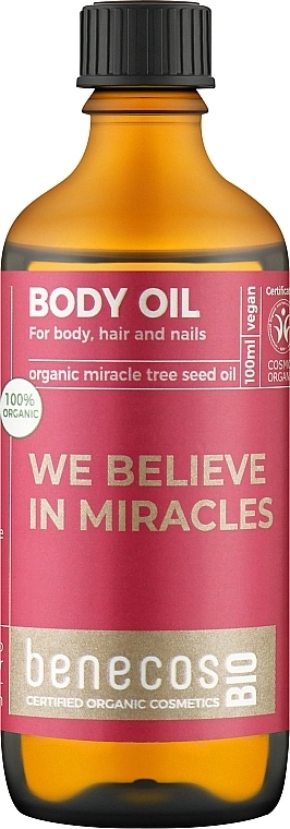 Benecos Олія для тіла "Чудо-дерево" BIO We Believe In Miracles Miracle Tree Body Oil - фото N1