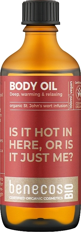 Benecos Масло для тела "Зверобой" BIO Organic St John's Wort Infused Body Oil - фото N1