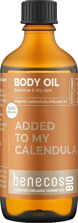 Benecos Масло для тела "Календула" BIO Added To My Calendula Calendula Infused Body Oil - фото N1